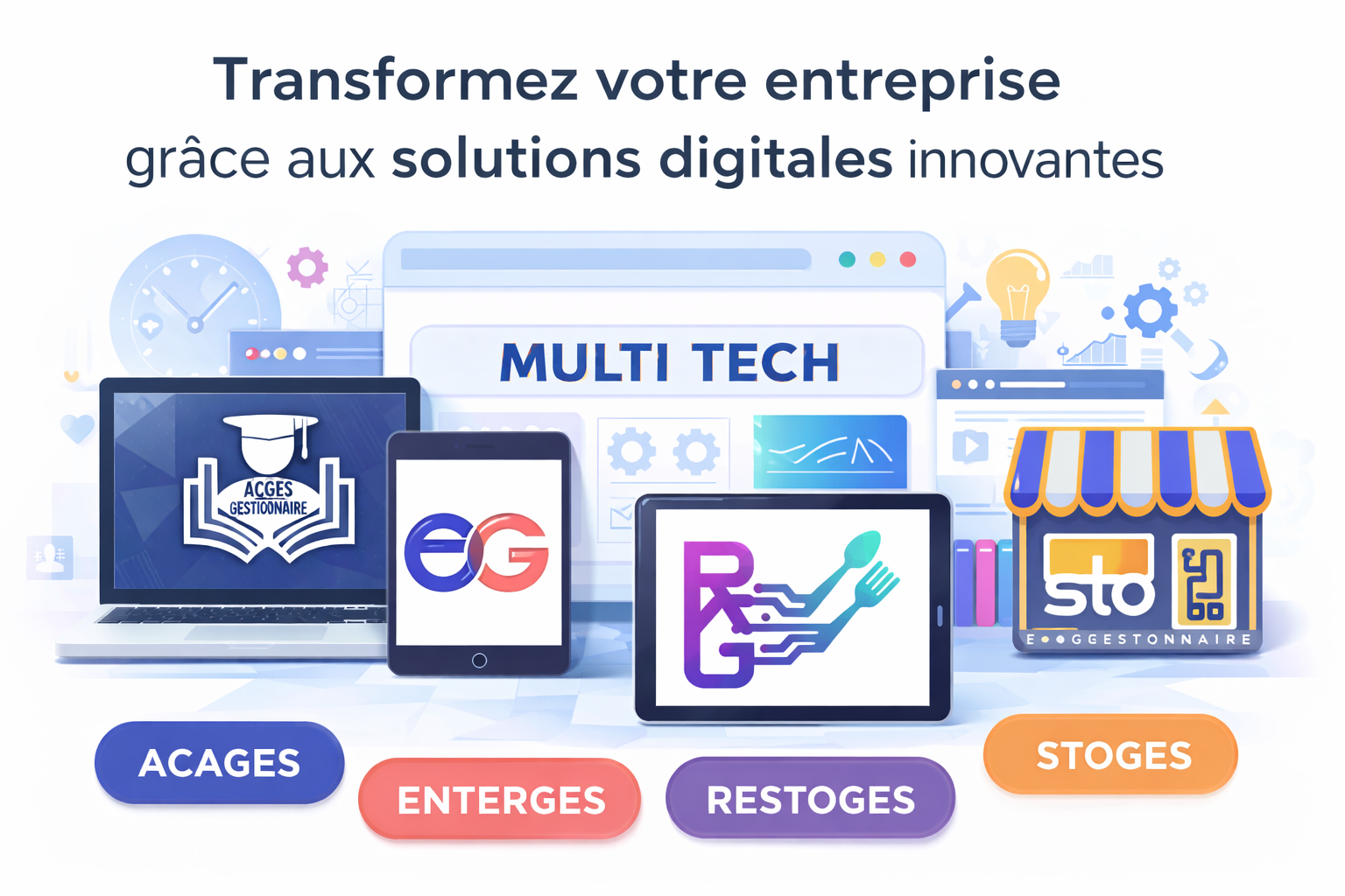 Transformez votre entreprise grâce aux solutions digitales innovantes