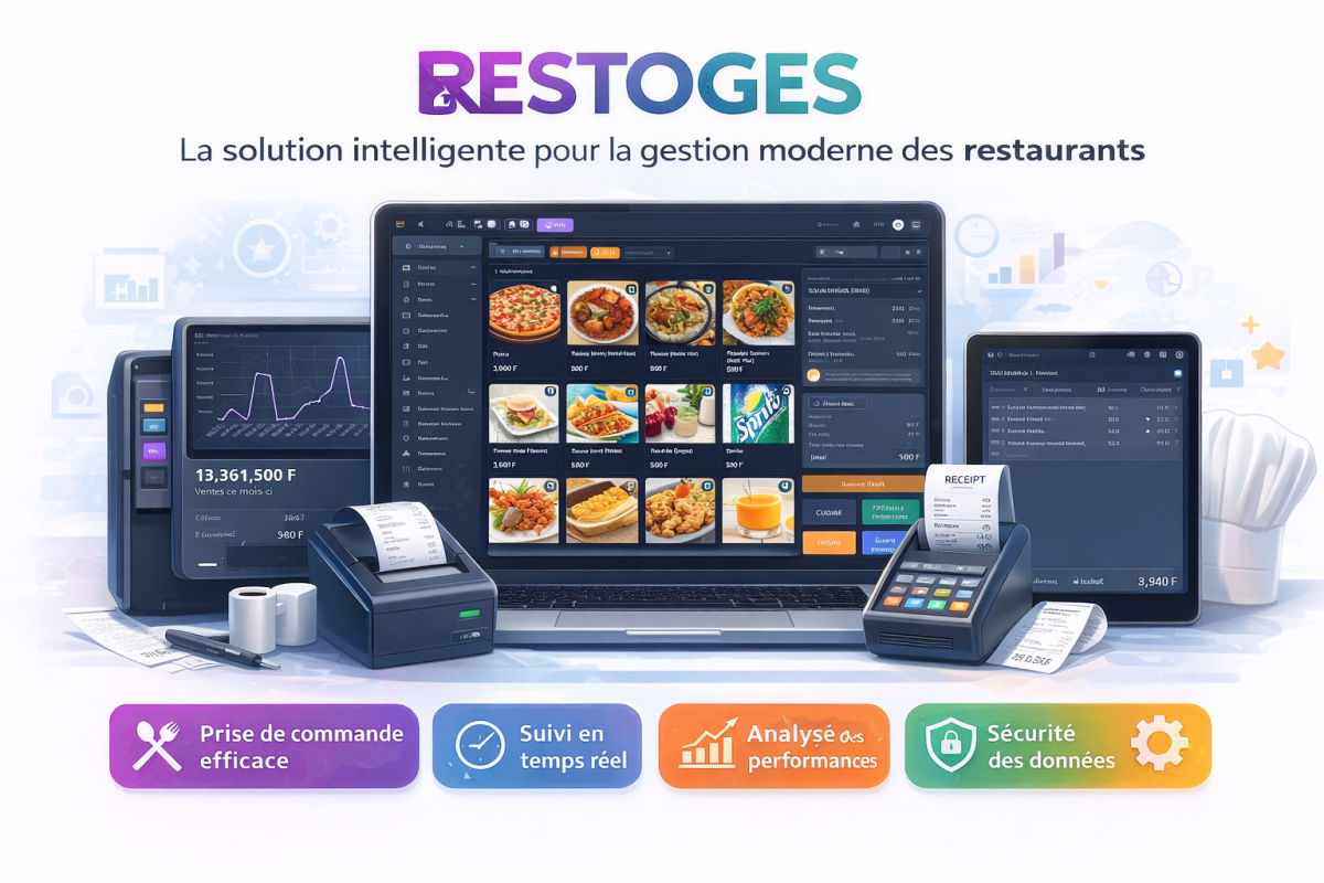 RESTOGES : La solution intelligente pour la gestion moderne des restaurants